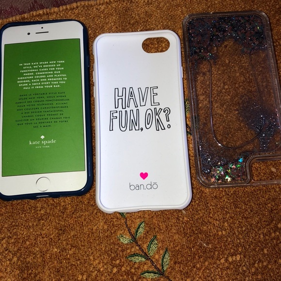 3 apple iPhone 6, 7, 8 phone cases - Picture 1 of 6